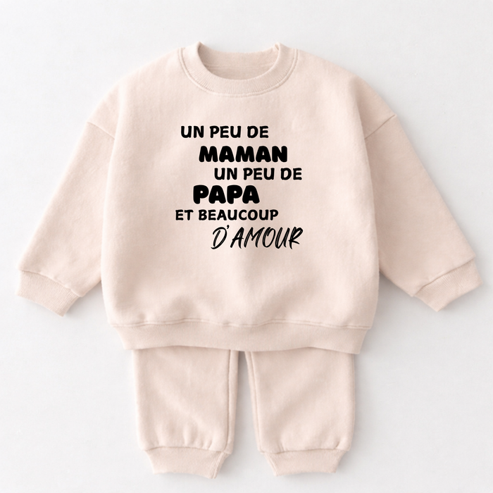 Un peu de MAMAn un peu de PAPA et beaucoup d’amour