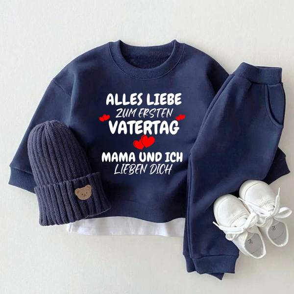 Alles liebe zum ersten Vatertag Mama und ich Lieben dich
