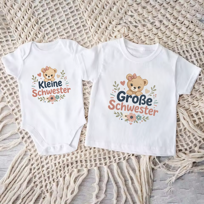 (Kleine/Große) Schwester Matching Sets Animal Designs III