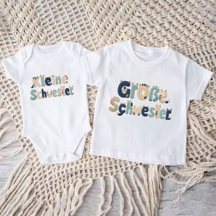 (Kleine/Große) Schwester Matching Sets neu Version