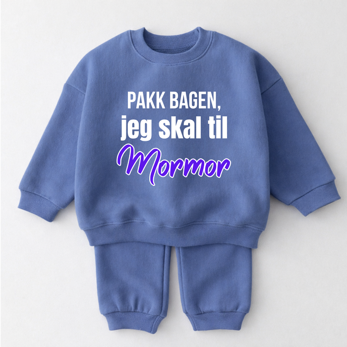 Pakk bagen, jeg skal til Mormor!