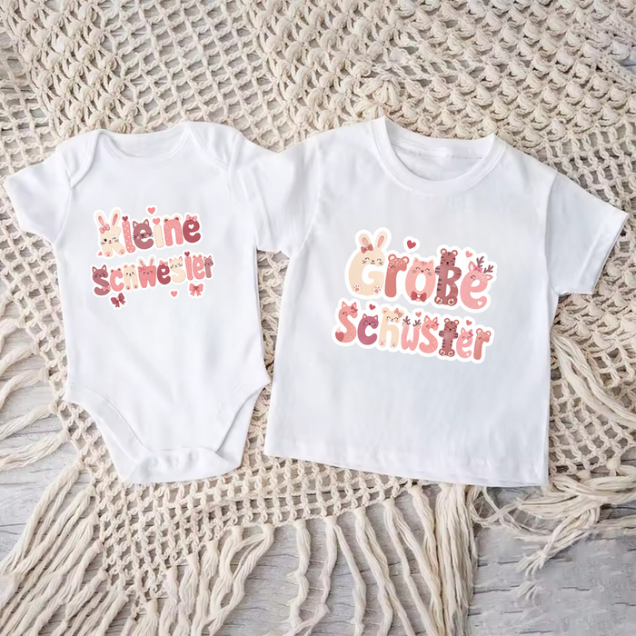 (Kleine/Große) Schwester Matching Sets neu Version III