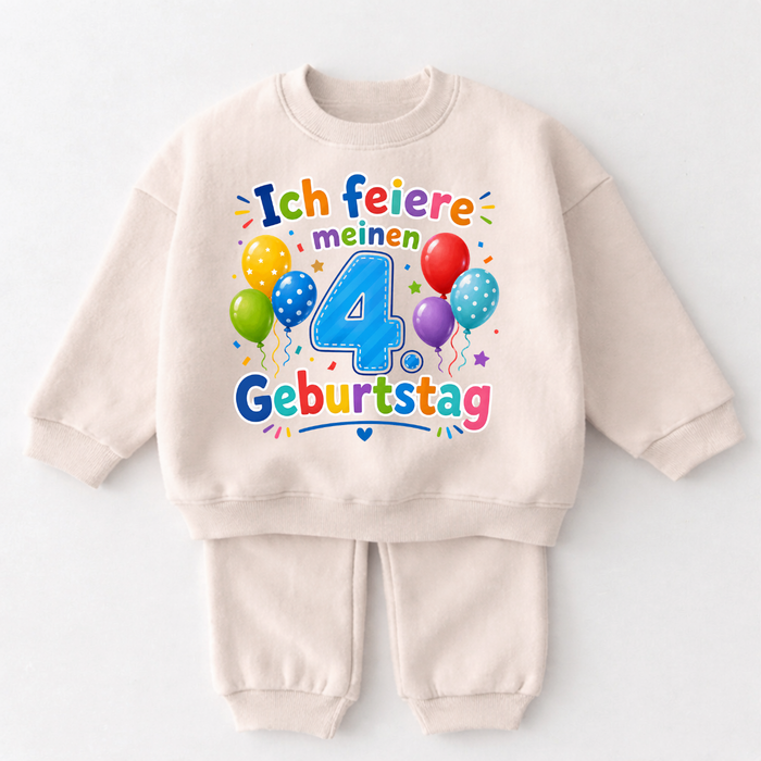 ich feiere meinen 4. Geburtstag