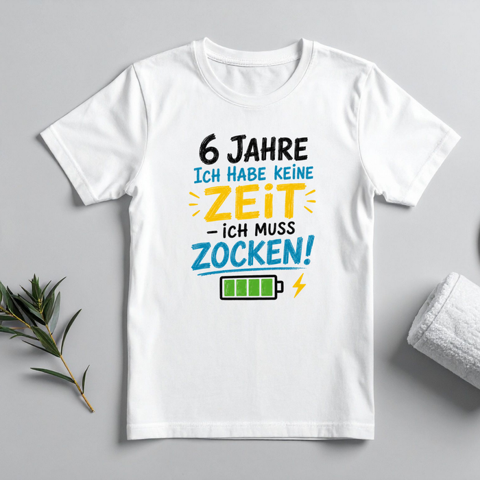 6 Jahre, ich habe keine Zeit - ich muss Zocken