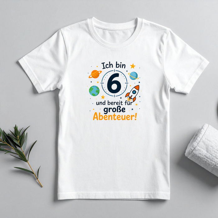 Ich bin 6 und bereit für große Abenteuer!