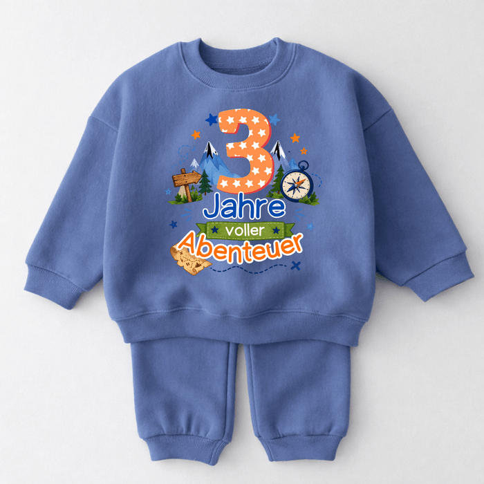 3 Jahre voller Abenteuer - Märchen Mode aus Bio-Baumwolle personalisierte geschenke Babyset & Bodys mit spruch & Geschenkideen für Neugeborene & 0–24 Monate & und perfekt als Geschenk zur Geburt