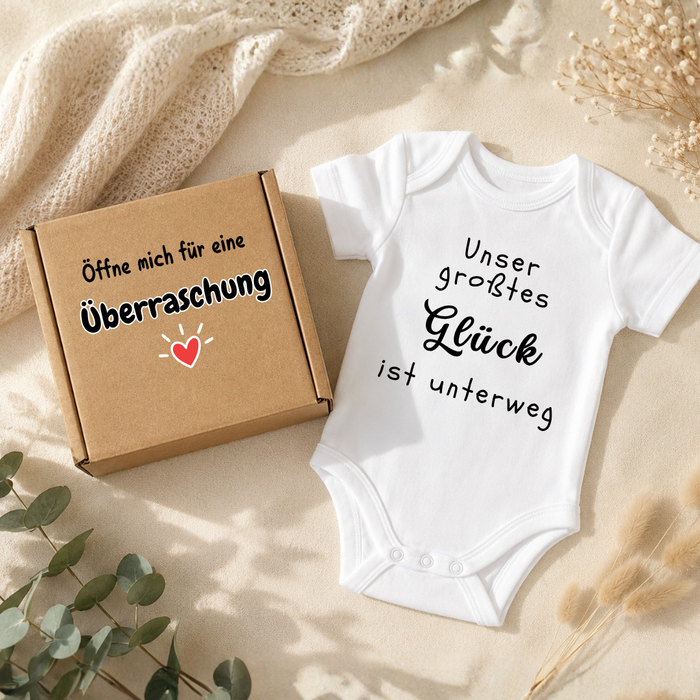 Unser größtes Glück ist unterwegs - Schwangerschaftsverkündung