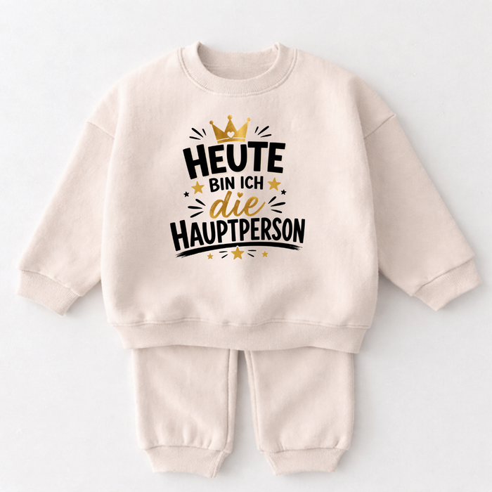 Heute bin ich die hauptperson!
