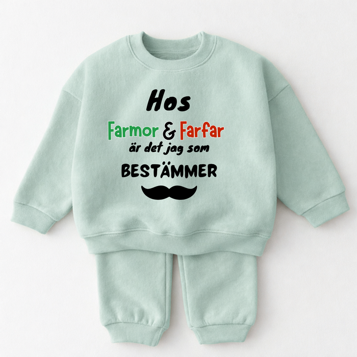 Hos Farmor & Farfar är det jag som bestämmer