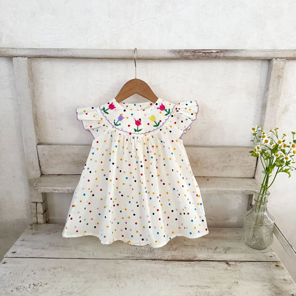 Tupfenblüte Kleid