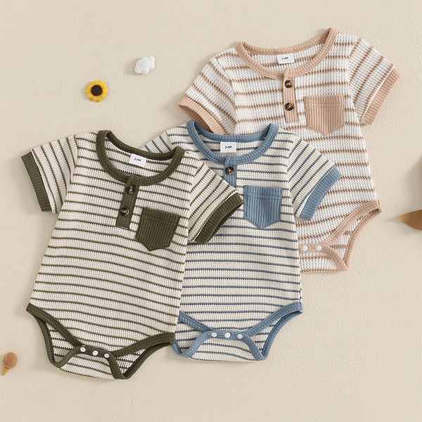 Streifenabenteuer Jumpsuit