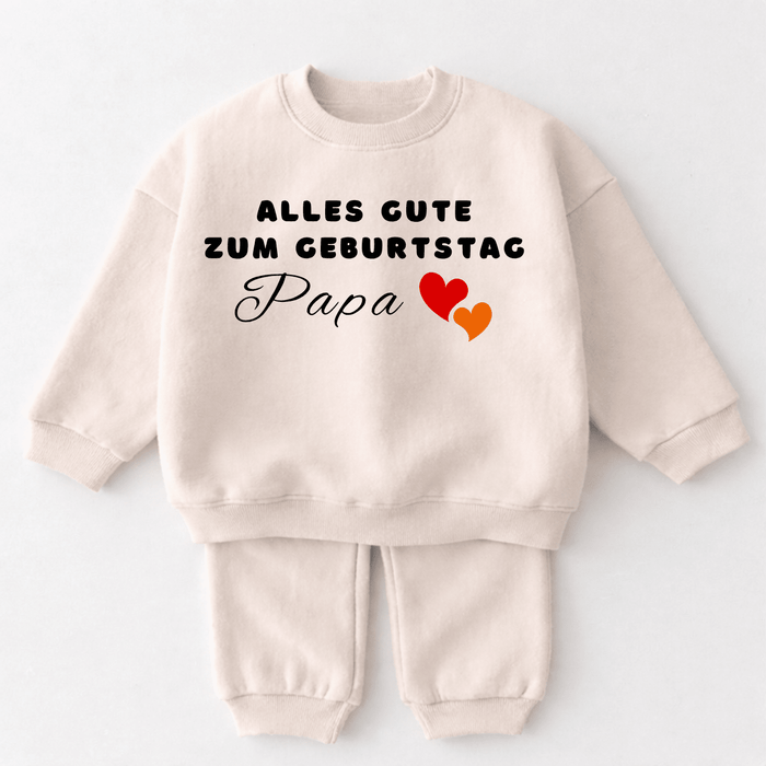 Alles Gute zum Geburtstag Papa - Märchen Mode aus Bio - Baumwolle personalisierte geschenke Babyset & Bodys mit spruch & Geschenkideen für Neugeborene & 0–24 Monate & und perfekt als Geschenk zur Geburt