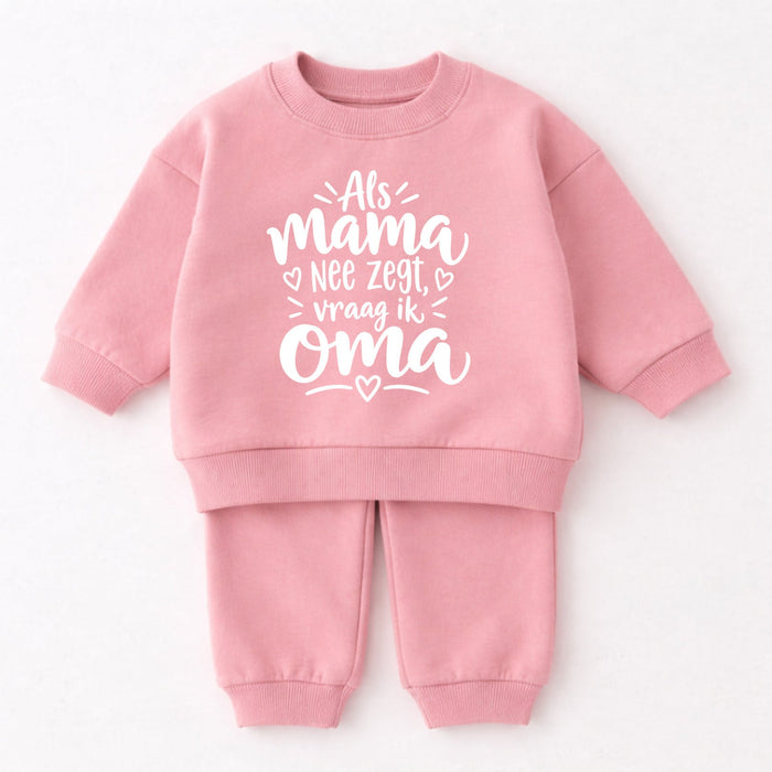 Als mama nee zegt, vraag ik oma - Märchen Mode aus Bio-Baumwolle personalisierte geschenke Babyset & Bodys mit spruch & Geschenkideen für Neugeborene & 0–24 Monate & und perfekt als Geschenk zur Geburt