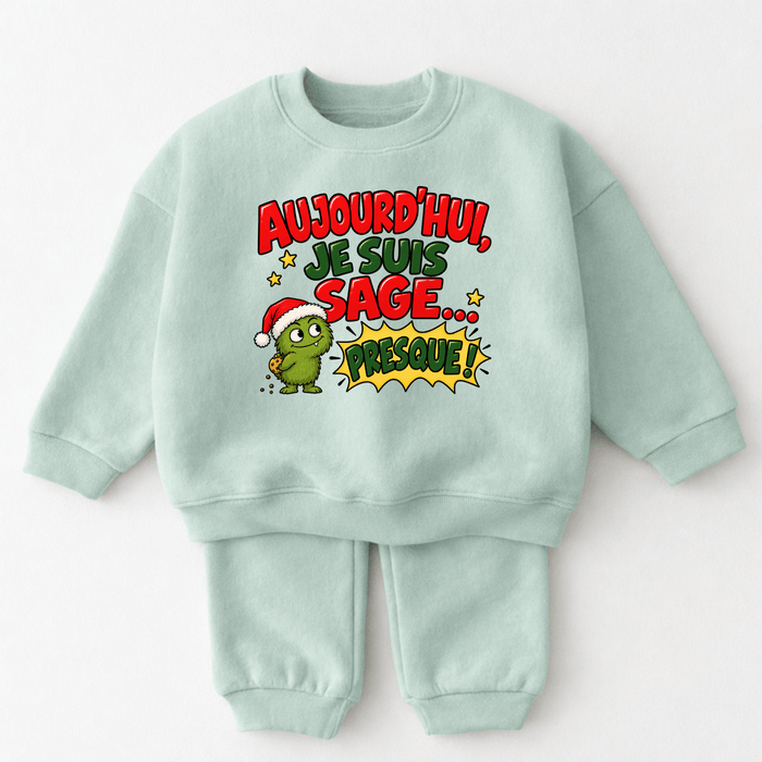 Aujourd’hui, je suis sage… presque ! - Märchen Mode aus Bio-Baumwolle personalisierte geschenke Babyset & Bodys mit spruch & Geschenkideen für Neugeborene & 0–24 Monate & und perfekt als Geschenk zur Geburt