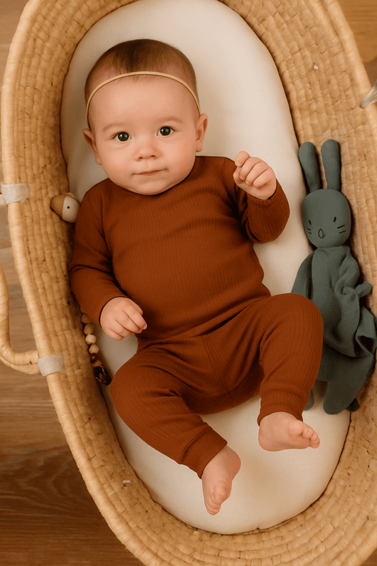 Baby Homewear Set Braun