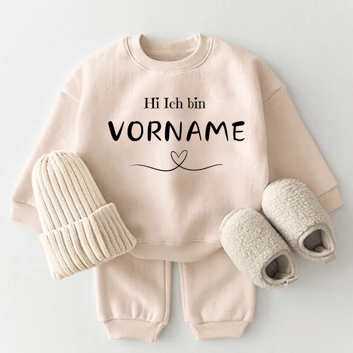 Baby - Set mit deinem Name - Märchen Mode aus Bio - Baumwolle personalisierte geschenke Babyset & Bodys mit spruch & Geschenkideen für Neugeborene & 0–24 Monate & und perfekt als Geschenk zur Geburt