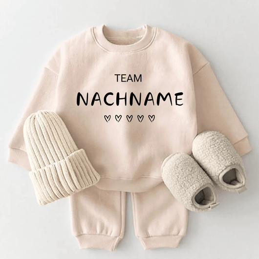 Baby - Set mit deinem Name "TEAM" - Märchen Mode - 