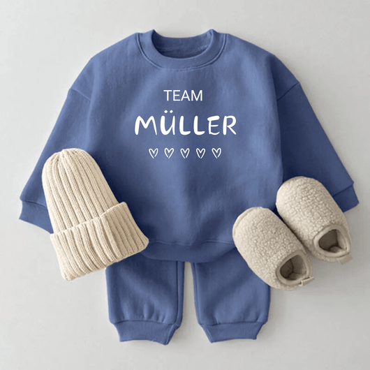 Baby - Set mit deinem Name "TEAM" - Märchen Mode - 