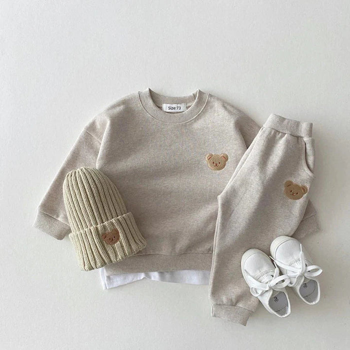 Bär Set - Märchen Mode aus Bio - Baumwolle personalisierte geschenke Babyset & Bodys mit spruch & Geschenkideen für Neugeborene & 0–24 Monate & und perfekt als Geschenk zur Geburt