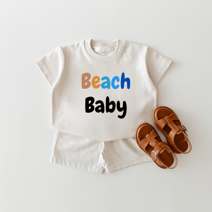 Beach Baby - Märchen Mode aus Bio - Baumwolle personalisierte geschenke Babyset & Bodys mit spruch & Geschenkideen für Neugeborene & 0–24 Monate & und perfekt als Geschenk zur Geburt