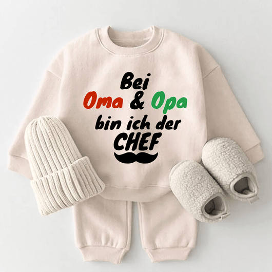 Bei Oma & Opa bin ich der CHEF