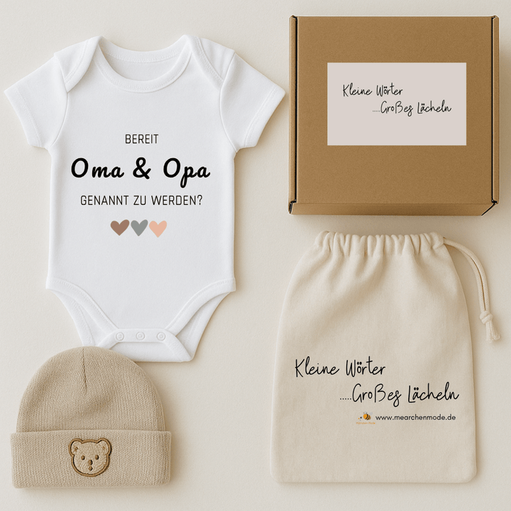 Bereit Oma und Opa - Geschenkbox - Märchen Mode - 