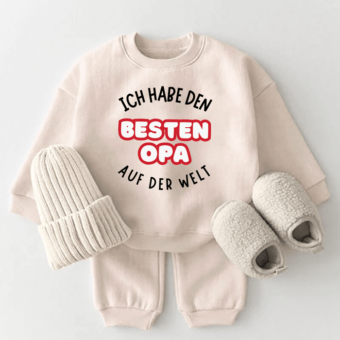 besten Opa - Märchen Mode aus Bio - Baumwolle personalisierte geschenke Babyset & Bodys mit spruch & Geschenkideen für Neugeborene & 0–24 Monate & und perfekt als Geschenk zur Geburt