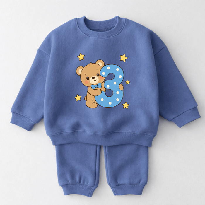 Birthday Bear 03 - Märchen Mode aus Bio-Baumwolle personalisierte geschenke Babyset & Bodys mit spruch & Geschenkideen für Neugeborene & 0–24 Monate & und perfekt als Geschenk zur Geburt