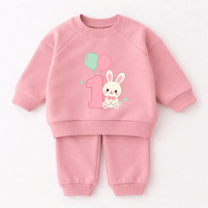 Bunny Balloons 01 - Märchen Mode aus Bio-Baumwolle personalisierte geschenke Babyset & Bodys mit spruch & Geschenkideen für Neugeborene & 0–24 Monate & und perfekt als Geschenk zur Geburt