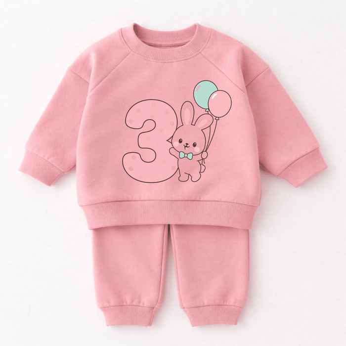 Bunny Balloons 03 - Märchen Mode aus Bio-Baumwolle personalisierte geschenke Babyset & Bodys mit spruch & Geschenkideen für Neugeborene & 0–24 Monate & und perfekt als Geschenk zur Geburt