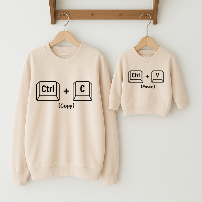 Copy und Paste Matching - Märchen Mode aus Bio - Baumwolle personalisierte geschenke Babyset & Bodys mit spruch & Geschenkideen für Neugeborene & 0–24 Monate & und perfekt als Geschenk zur Geburt