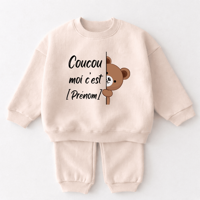 Coucou moi c'est [prénom] - Märchen Mode aus Bio-Baumwolle personalisierte geschenke Babyset & Bodys mit spruch & Geschenkideen für Neugeborene & 0–24 Monate & und perfekt als Geschenk zur Geburt