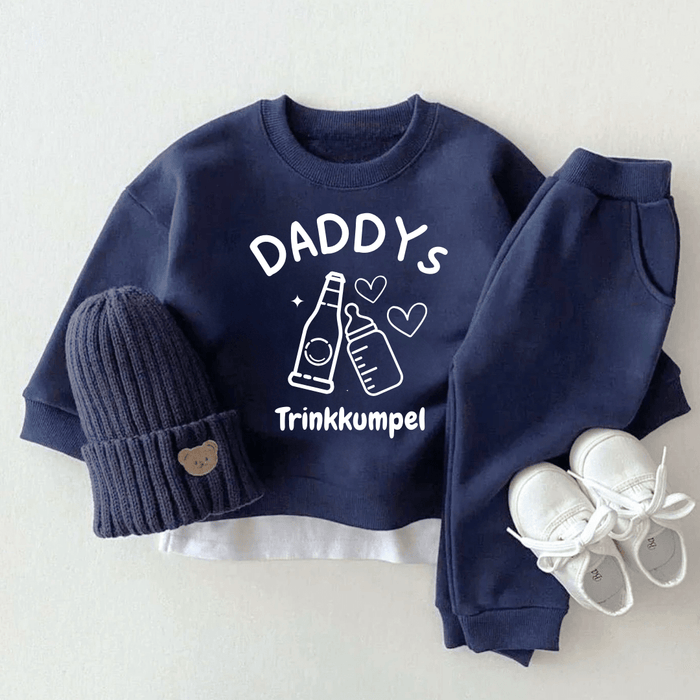 DADDYs Trinkkumpel - Märchen Mode aus Bio - Baumwolle personalisierte geschenke Babyset & Bodys mit spruch & Geschenkideen für Neugeborene & 0–24 Monate & und perfekt als Geschenk zur Geburt