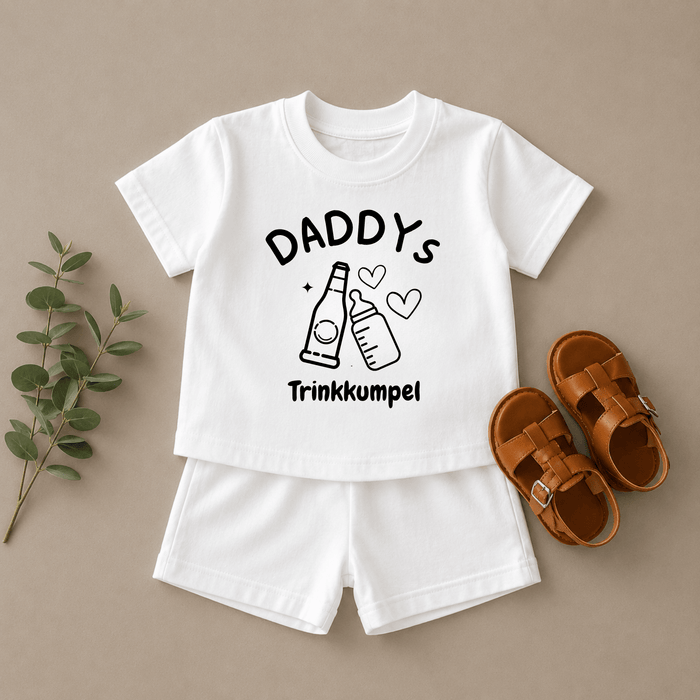 DADDYs Trinkkumpel - Märchen Mode aus Bio - Baumwolle personalisierte geschenke Babyset & Bodys mit spruch & Geschenkideen für Neugeborene & 0–24 Monate & und perfekt als Geschenk zur Geburt