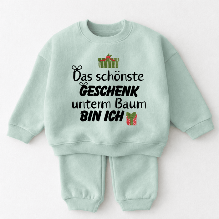 Das schönste Geschenk unterm Baum BIN ICH - Märchen Mode aus Bio-Baumwolle personalisierte geschenke Babyset & Bodys mit spruch & Geschenkideen für Neugeborene & 0–24 Monate & und perfekt als Geschenk zur Geburt