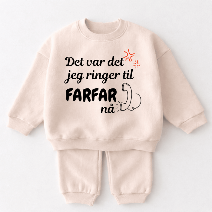 Det var det jeg ringer til Farfar nå - Märchen Mode aus Bio-Baumwolle personalisierte geschenke Babyset & Bodys mit spruch & Geschenkideen für Neugeborene & 0–24 Monate & und perfekt als Geschenk zur Geburt