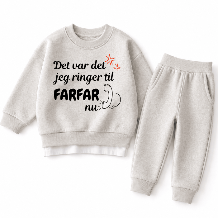 Det var det jeg ringer til Farfar nu - Märchen Mode aus Bio - Baumwolle personalisierte geschenke Babyset & Bodys mit spruch & Geschenkideen für Neugeborene & 0–24 Monate & und perfekt als Geschenk zur Geburt