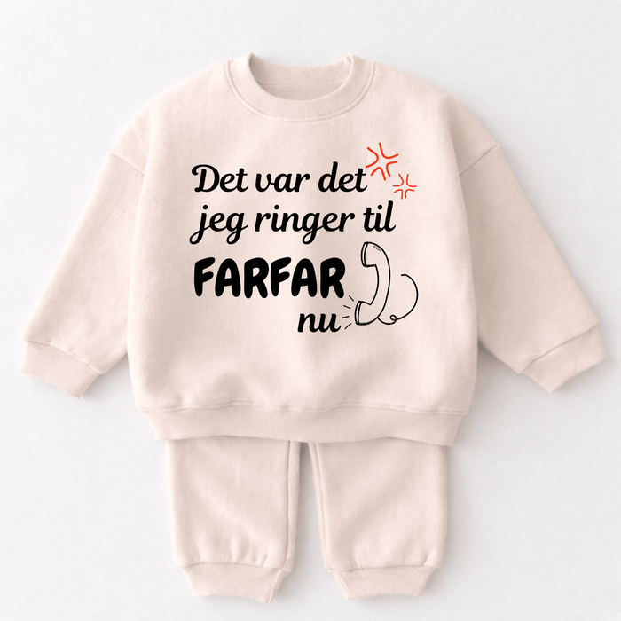 Det var det jeg ringer til Farfar nu - Märchen Mode aus Bio - Baumwolle personalisierte geschenke Babyset & Bodys mit spruch & Geschenkideen für Neugeborene & 0–24 Monate & und perfekt als Geschenk zur Geburt