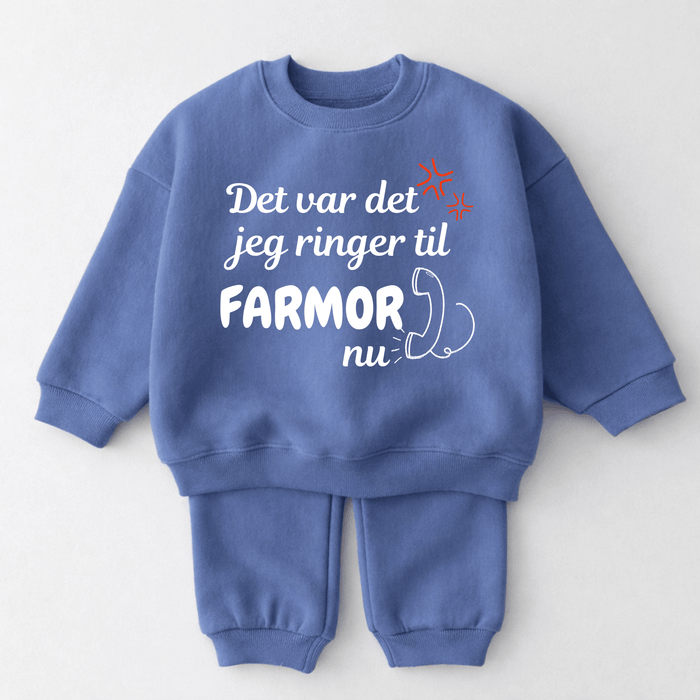 Det var det jeg ringer til Farmor nu - Märchen Mode aus Bio - Baumwolle personalisierte geschenke Babyset & Bodys mit spruch & Geschenkideen für Neugeborene & 0–24 Monate & und perfekt als Geschenk zur Geburt