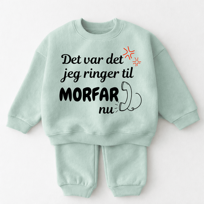 Det var det jeg ringer til Marfar nu - Märchen Mode aus Bio - Baumwolle personalisierte geschenke Babyset & Bodys mit spruch & Geschenkideen für Neugeborene & 0–24 Monate & und perfekt als Geschenk zur Geburt
