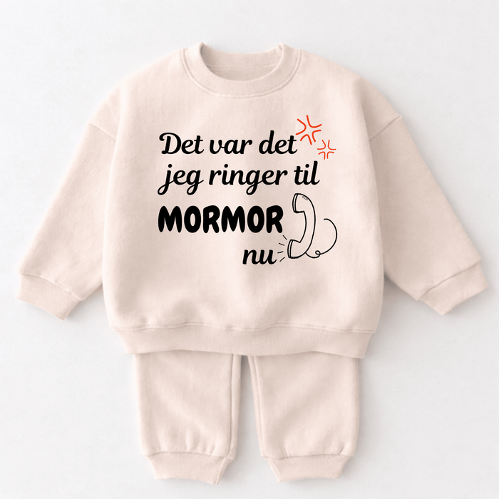 Det var det jeg ringer til Mormor nu - Märchen Mode aus Bio - Baumwolle personalisierte geschenke Babyset & Bodys mit spruch & Geschenkideen für Neugeborene & 0–24 Monate & und perfekt als Geschenk zur Geburt
