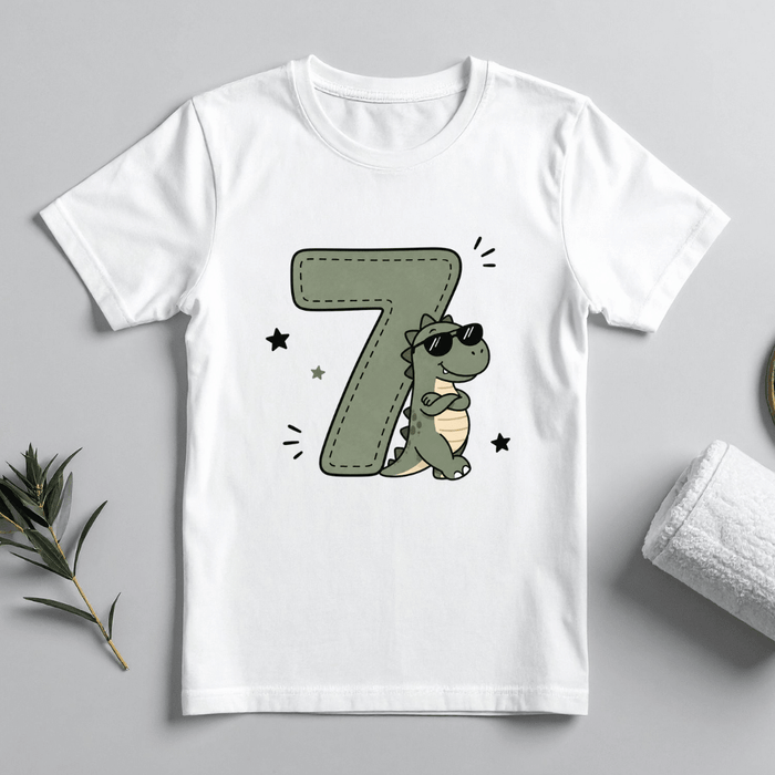 Dino Shades - Tshirt 07 - Märchen Mode aus Bio-Baumwolle personalisierte geschenke Babyset & Bodys mit spruch & Geschenkideen für Neugeborene & 0–24 Monate & und perfekt als Geschenk zur Geburt