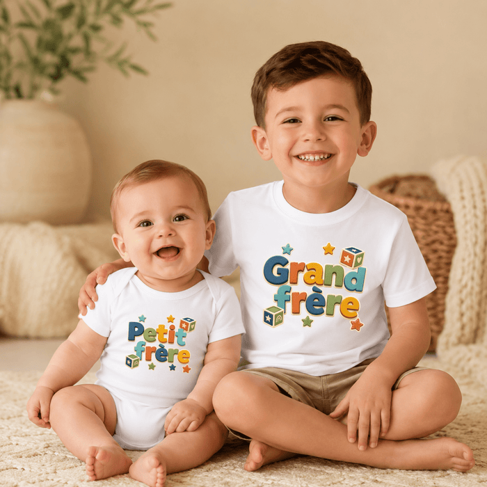 Duo Frères Jouets - Märchen Mode aus Bio-Baumwolle personalisierte geschenke Babyset & Bodys mit spruch & Geschenkideen für Neugeborene & 0–24 Monate & und perfekt als Geschenk zur Geburt