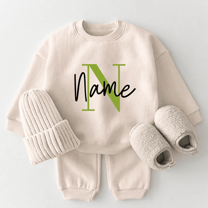 erster Buchstabe + Name - Märchen Mode aus Bio - Baumwolle personalisierte geschenke Babyset & Bodys mit spruch & Geschenkideen für Neugeborene & 0–24 Monate & und perfekt als Geschenk zur Geburt
