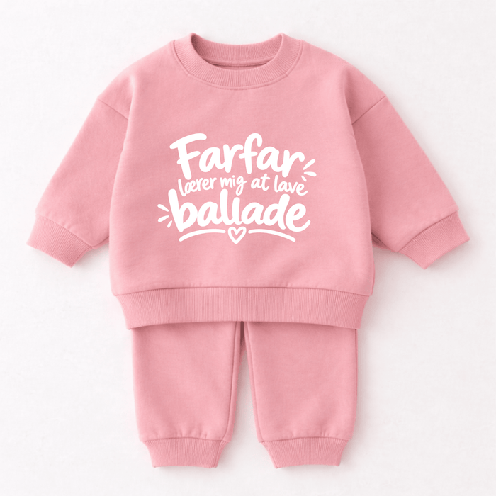 Farfar lærer mig at lave ballade - Märchen Mode aus Bio-Baumwolle personalisierte geschenke Babyset & Bodys mit spruch & Geschenkideen für Neugeborene & 0–24 Monate & und perfekt als Geschenk zur Geburt