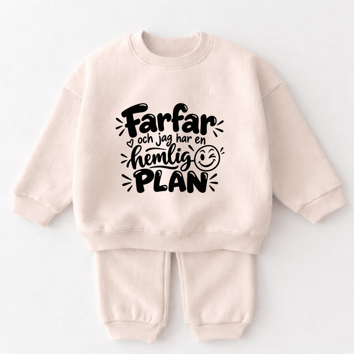 Farfar och jag har en hemlig plan - Märchen Mode aus Bio-Baumwolle personalisierte geschenke Babyset & Bodys mit spruch & Geschenkideen für Neugeborene & 0–24 Monate & und perfekt als Geschenk zur Geburt