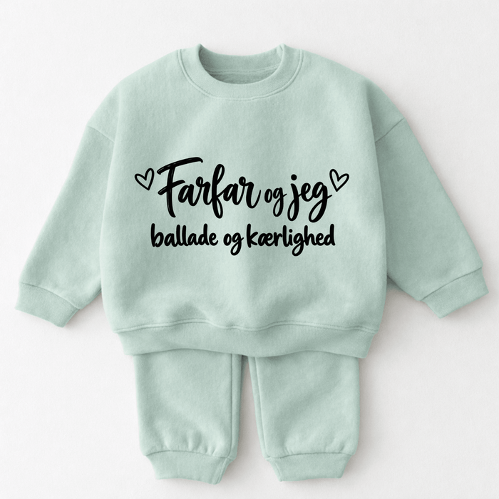 Farfar og jeg – ballade og kærlighed - Märchen Mode aus Bio-Baumwolle personalisierte geschenke Babyset & Bodys mit spruch & Geschenkideen für Neugeborene & 0–24 Monate & und perfekt als Geschenk zur Geburt