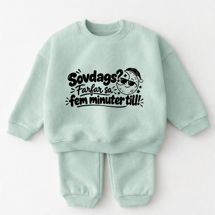Sovdags? Farfar sa fem minuter till! – Turkos babyset