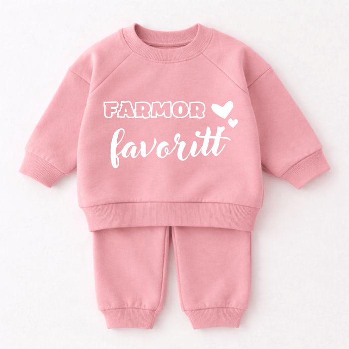 Farmor favoritt - Märchen Mode aus Bio-Baumwolle personalisierte geschenke Babyset & Bodys mit spruch & Geschenkideen für Neugeborene & 0–24 Monate & und perfekt als Geschenk zur Geburt