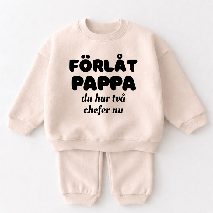Förlåt pappa du har två chefer nu - Märchen Mode aus Bio-Baumwolle personalisierte geschenke Babyset & Bodys mit spruch & Geschenkideen für Neugeborene & 0–24 Monate & und perfekt als Geschenk zur Geburt